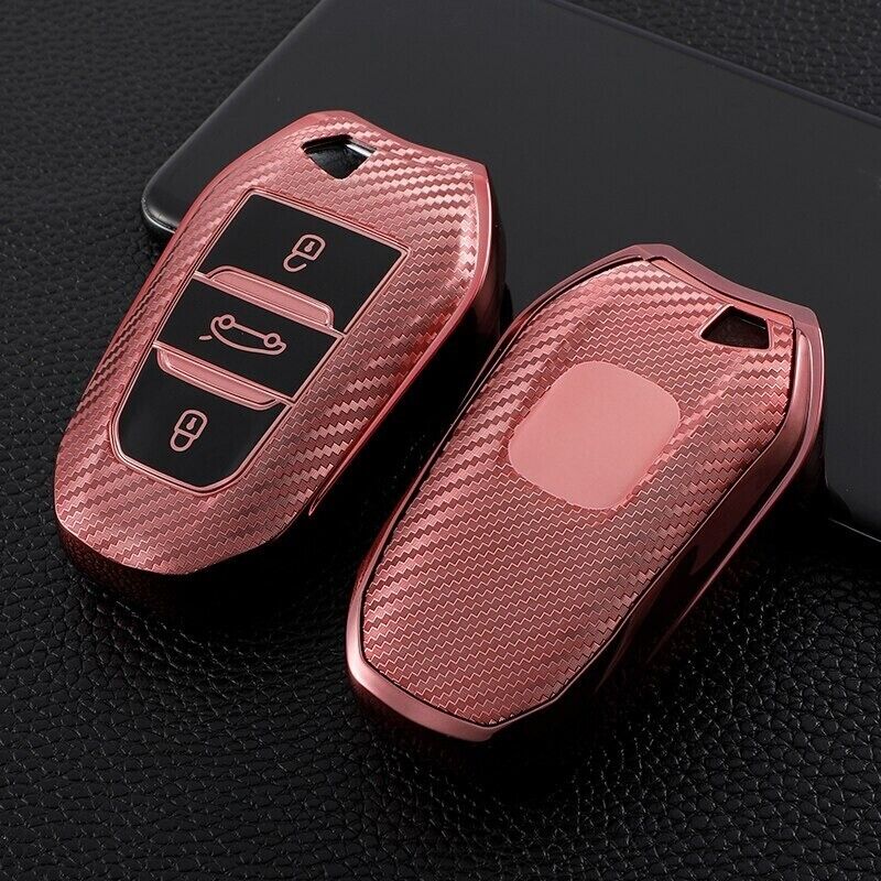 Remote Key Fob Case Cover for Peugeot 308 408 508 2008 3008 4008 5008 