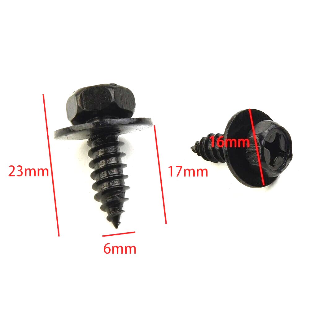 10x Bolt Retainer Fender Liner Under Cover Screws for Toyota 90159 60498
