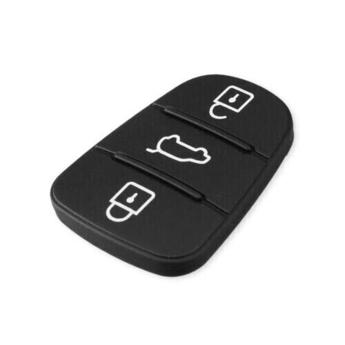 4x 3 BUTTON HYUNDAI KIA KEY FOB RUBBER PAD INSERT REPAIR FOR i10 i20 i30 ix35