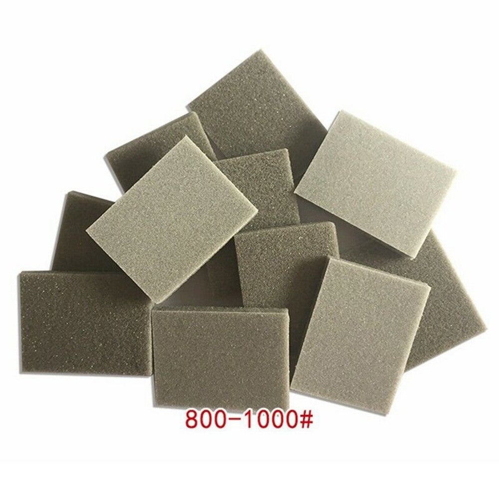 1x Wet Dry Sponge Sandpaper Polishing Grinding Fiberglass Plastic Molding