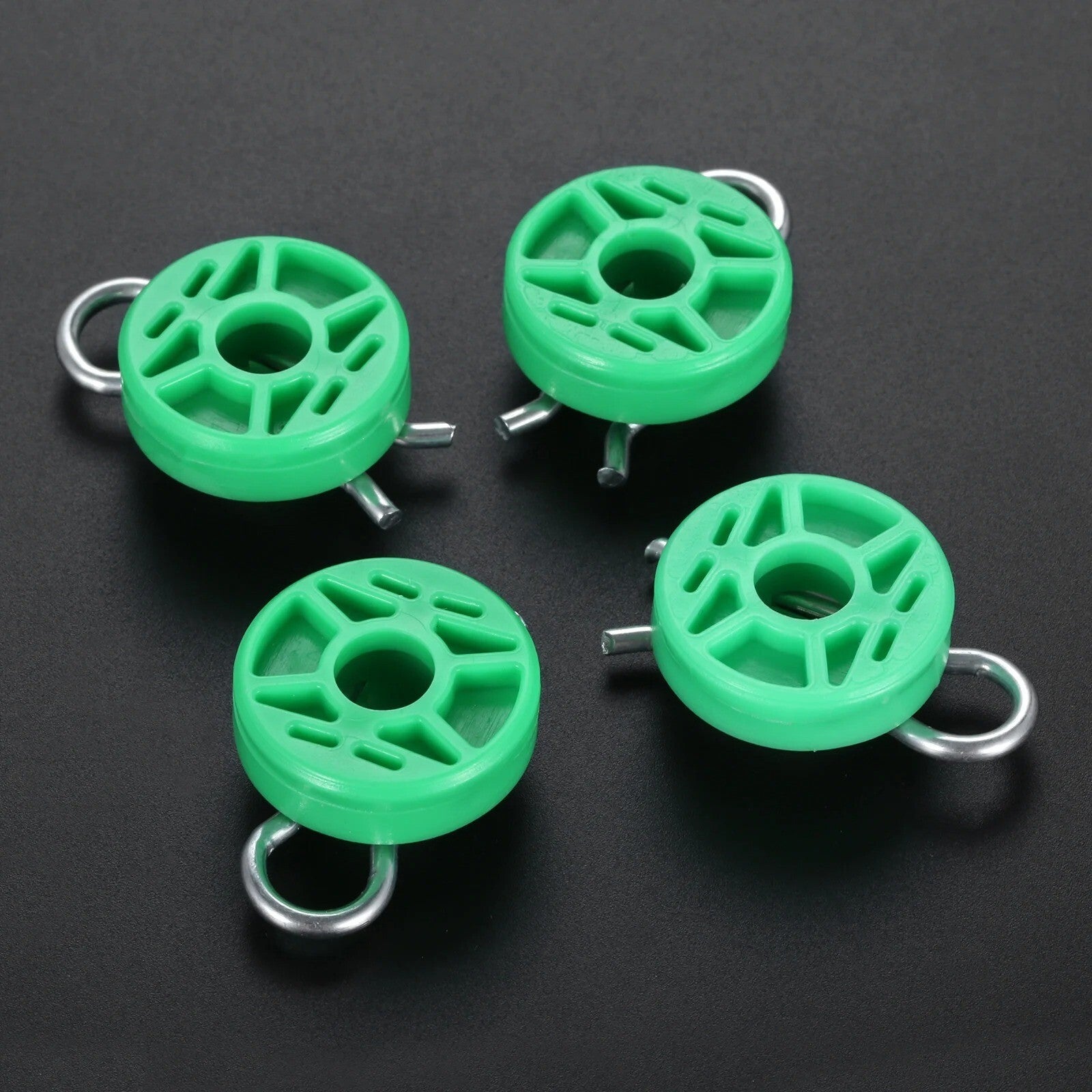 4x 4493433 Front Power Window Regulator Guide Roller Clip for Saab 900 9-5 9-3