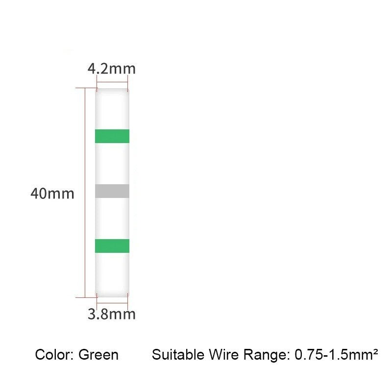 Heat Shrink Connectors Sleeve Tube Terminals Electrical Butt Splice Wire Tubes