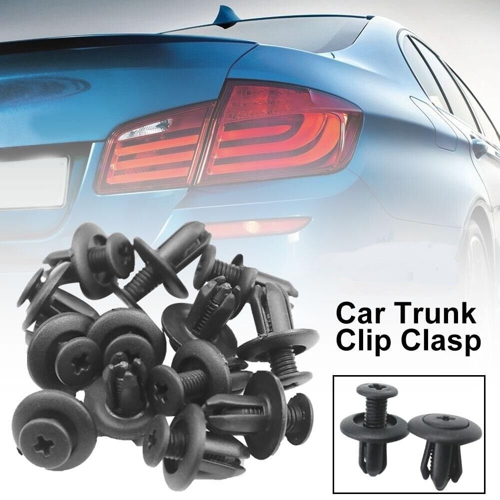 50x Car Plastic Clips for Fender Bumper Trim Door Panel