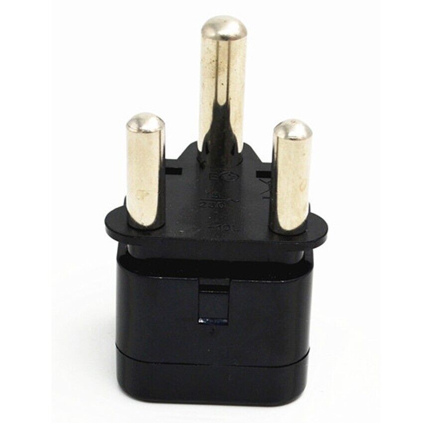 3 Pin Universal Travel Adapter UK EU US AU to South Africa India Nepal