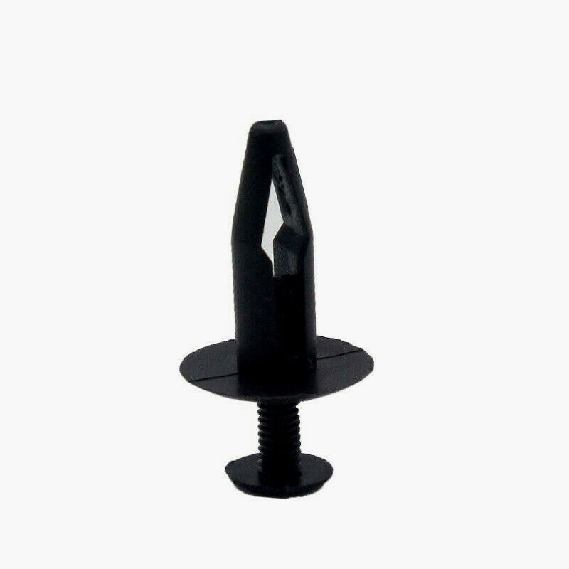 10x 7.5mm Hole Plastic Rivets Clips Auto Bumper Retainers Fasteners Door Trim