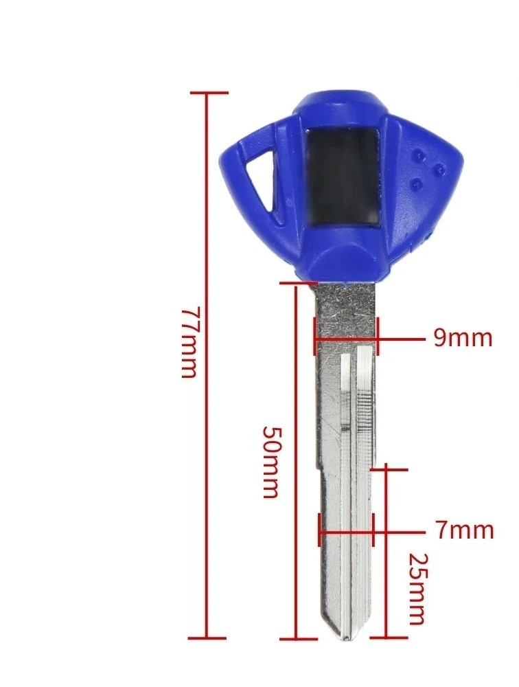 Motorcycle Blank Uncut Key Blade for Suzuki GSX GSXR600 GSXR750 GSXR1000 GSX1300