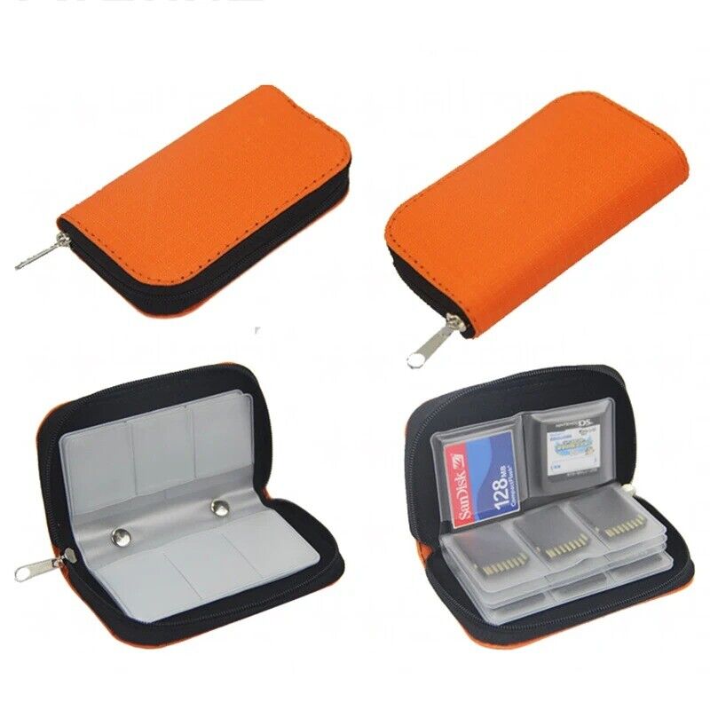 22 in 1 Game Memory Card Storage Bag Carrying Case Holder for CF/SD/Micro SD/SDH