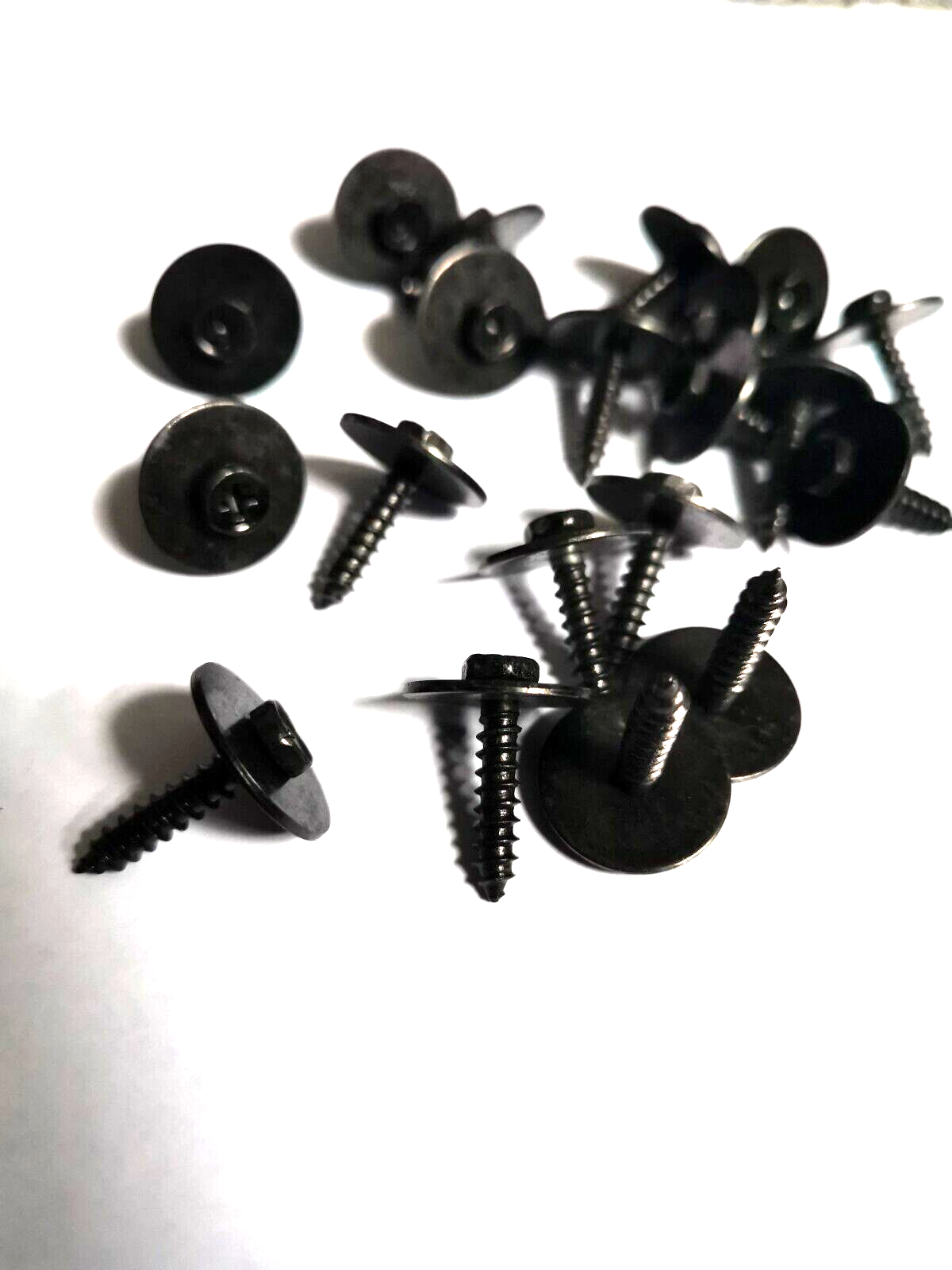 20x 19mm Self Tapping Tapper Screw & Washer Phillips Hex Head 7mm Screws