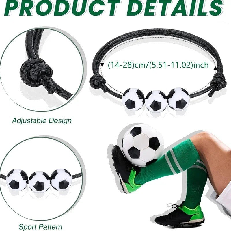 Football Bracelet Captain Soccer Sports Gift Bracelet Inspirational Wristband