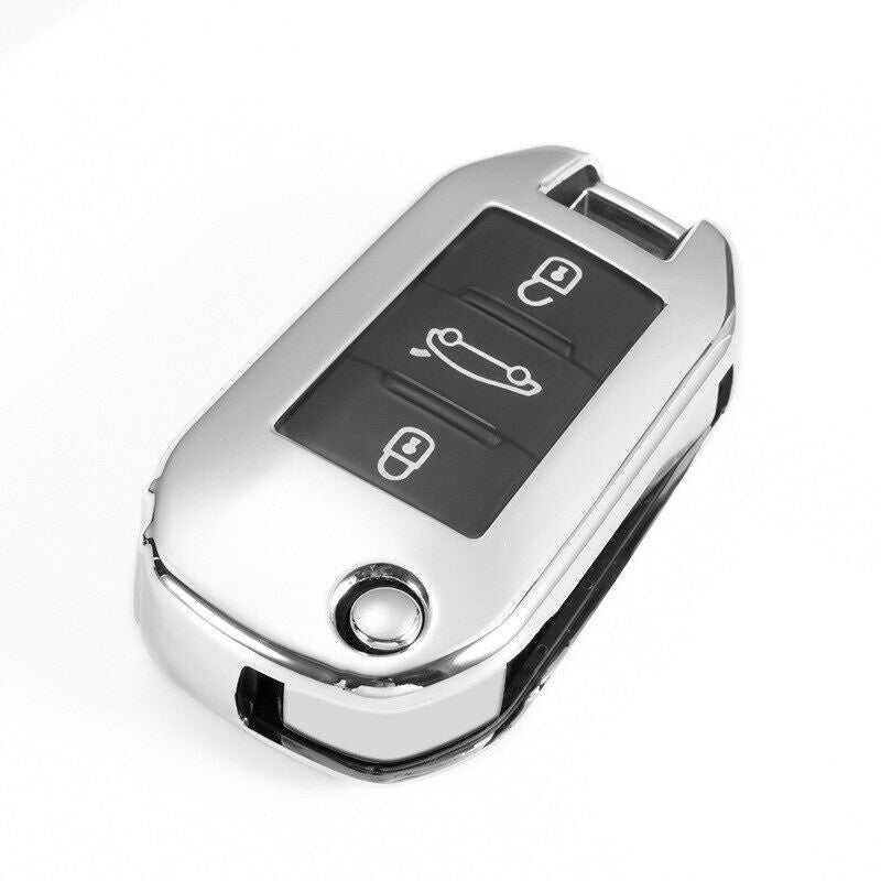 Remote Key Fob Case Cover for Peugeot 3008 208 308 508 408 2008 307 4008