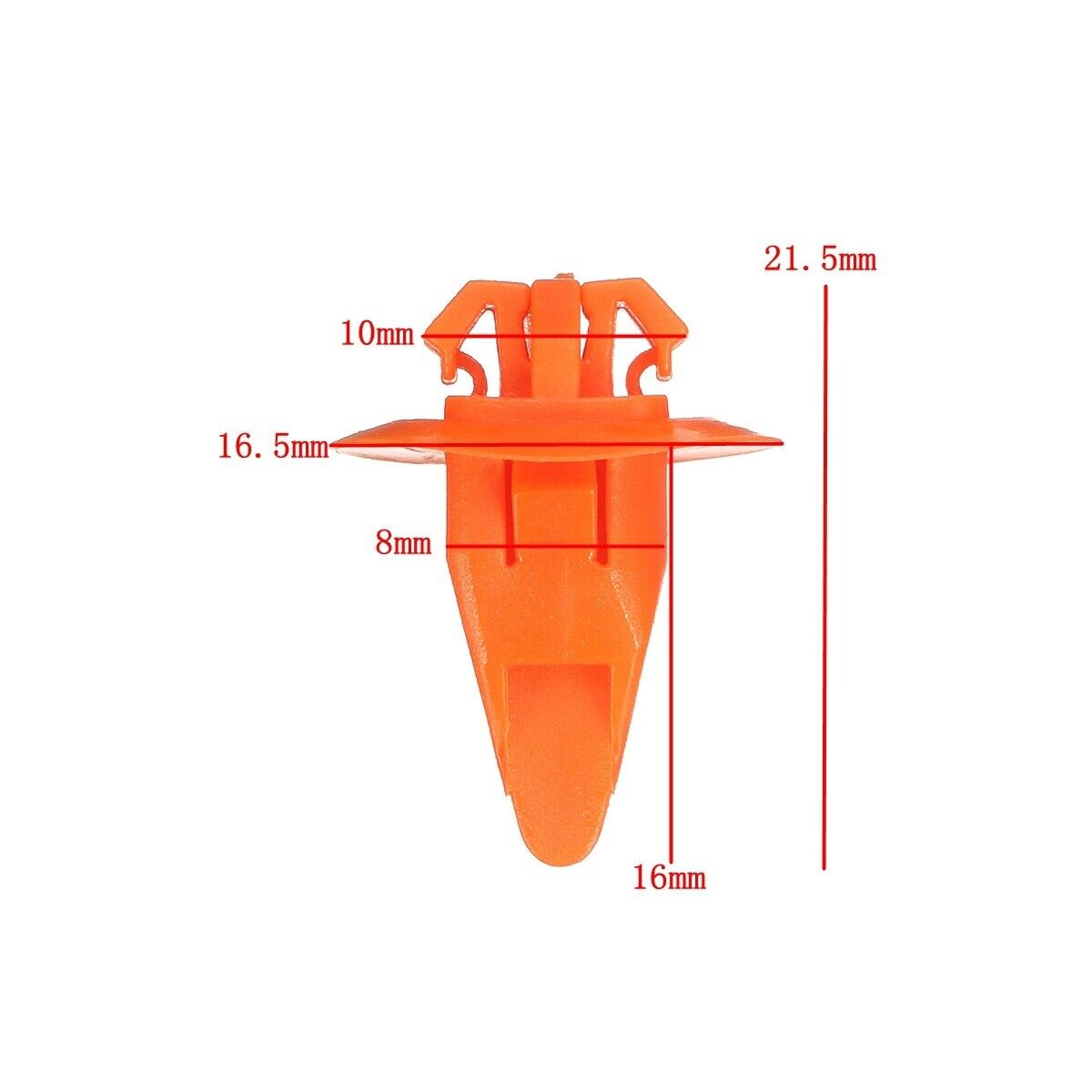 6x Front Door Trim Body Moulding Repair Panel Clips