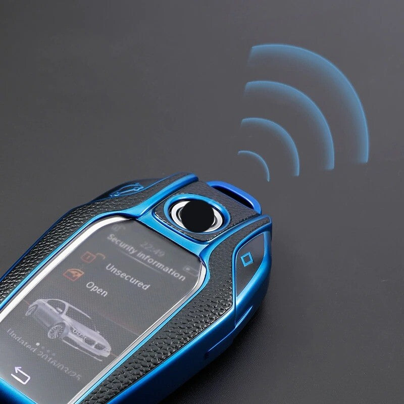 Remote Key Fob Case Cover for BMW 5 7 series G11 G12 G30 G31 G32 i8 I12 I15 X3