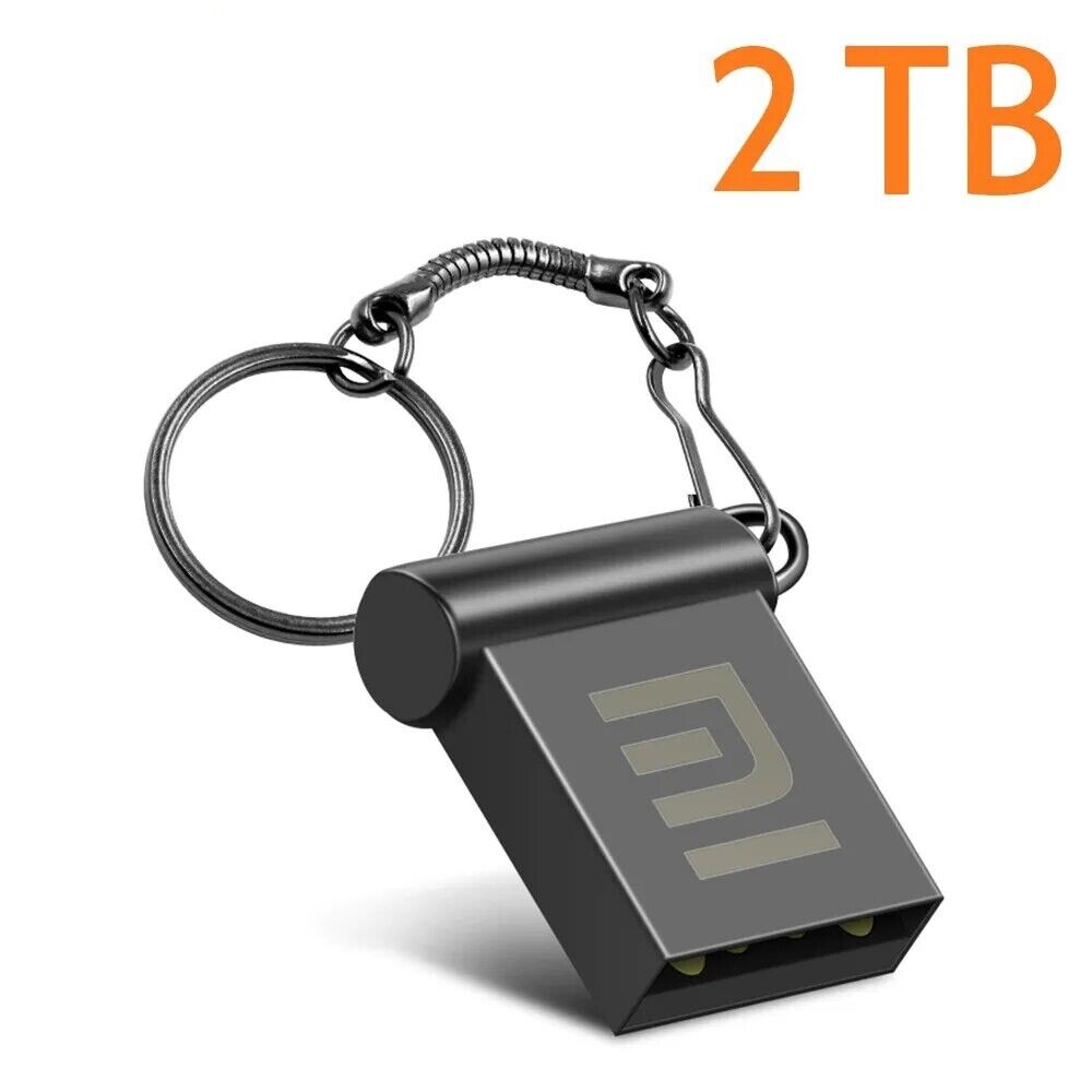 2TB Pendrive USB 3.0 Metal High Speed Flash Pen Drive Waterproof