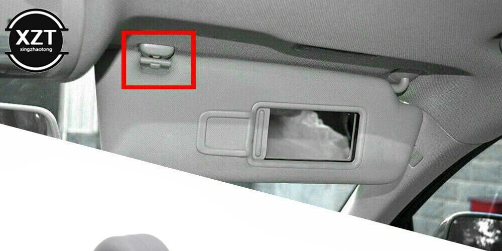 1x Sun Visor Clip Hook Holder for Audi A4 2005-2015 A4 RS3 2011-2016