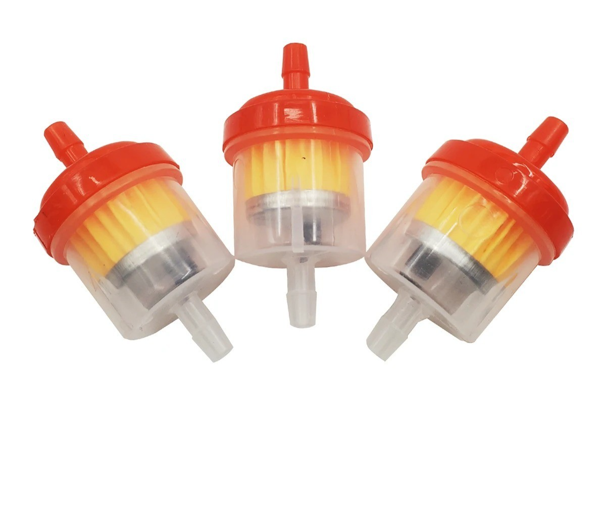 1x Oil Filter Inline Gas Fuel Filter Gasoline Filter Scooter Moped Motorcycle