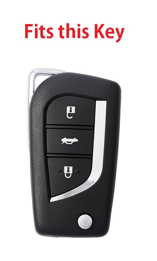 TPU Key Fob Case Cover for Toyota Corolla Levin Verso Yaris 2014 Auris Aygo RAV4
