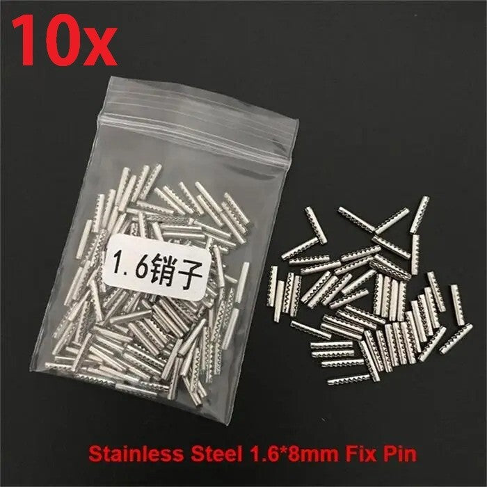 10x Fixed Pins for Car Flip Key Fob Repair Locksmith Parts 1.6mm x 8mm