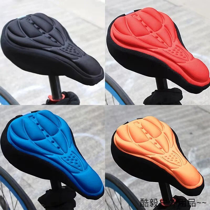 3D Saddle Seat Soft Bike Seat Cover Comfortable Foam Seat Cushion for Bike