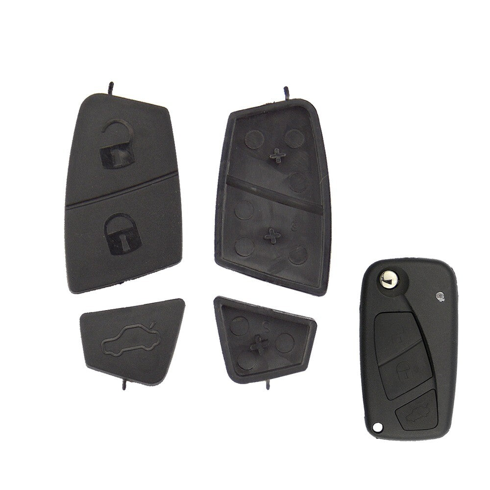 Remote Key Button Pad Replacement Repair for Fiat Punto Stilo Panda Ducato