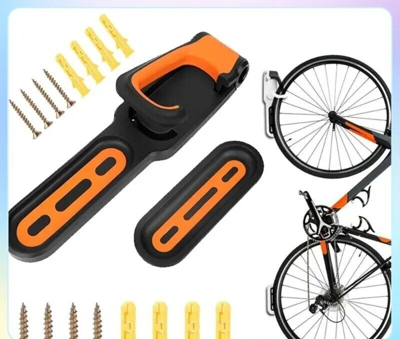 Bicycle Wall Mount Rack Road Bike Wall Hook Holder Stand Vertical MTB Storage