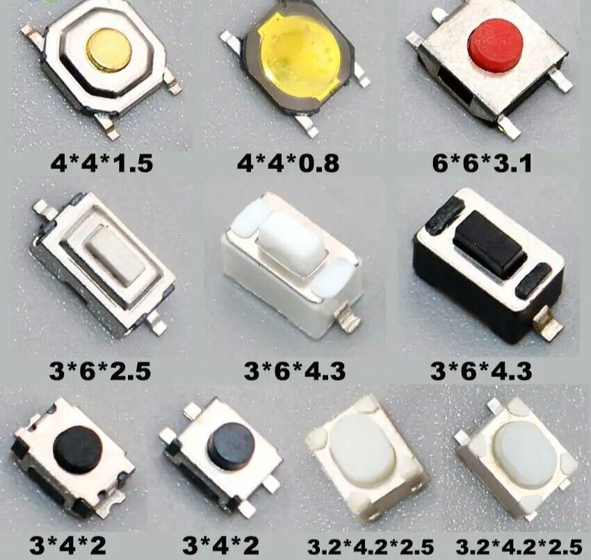 Car Remote Control Key Touch Switches Tactile Push Button Switches for Car Keys