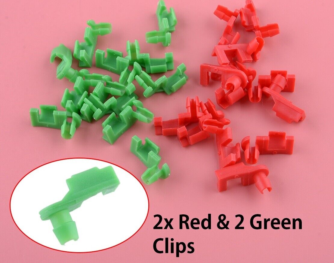 4x Door Lock Rod Clips Fastener Retainer Rivets for Lexus Toyota