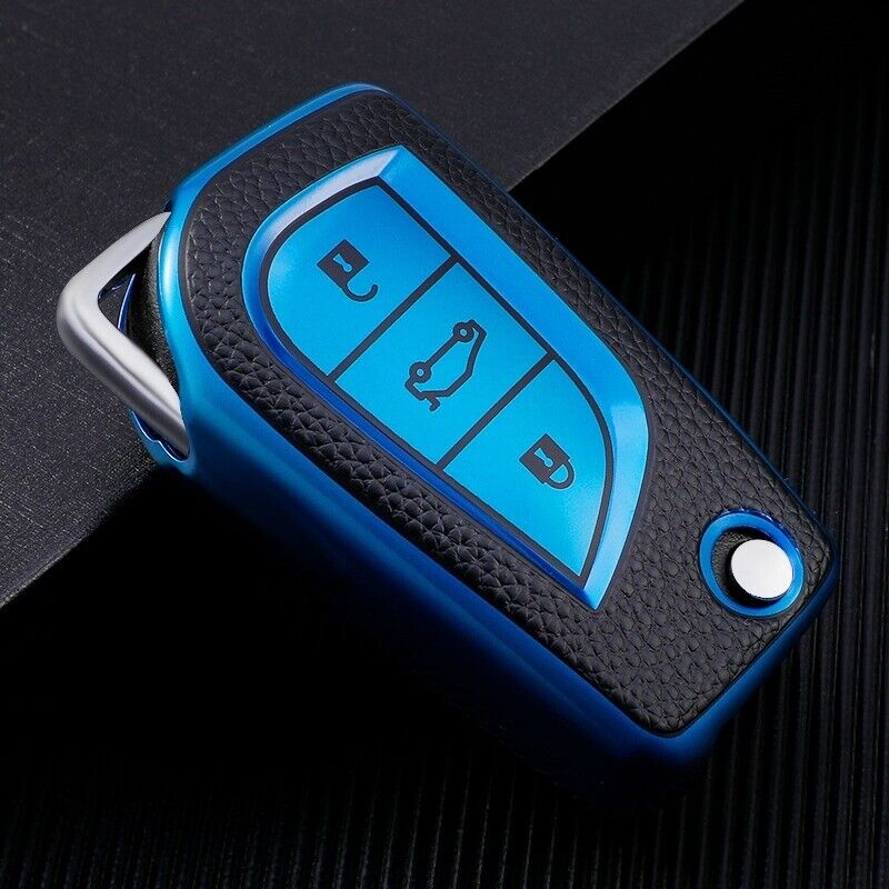 Toyota Corolla Levin Verso Yaris 2014 Auris Aygo RAV4 TPU Key Fob Case Cover