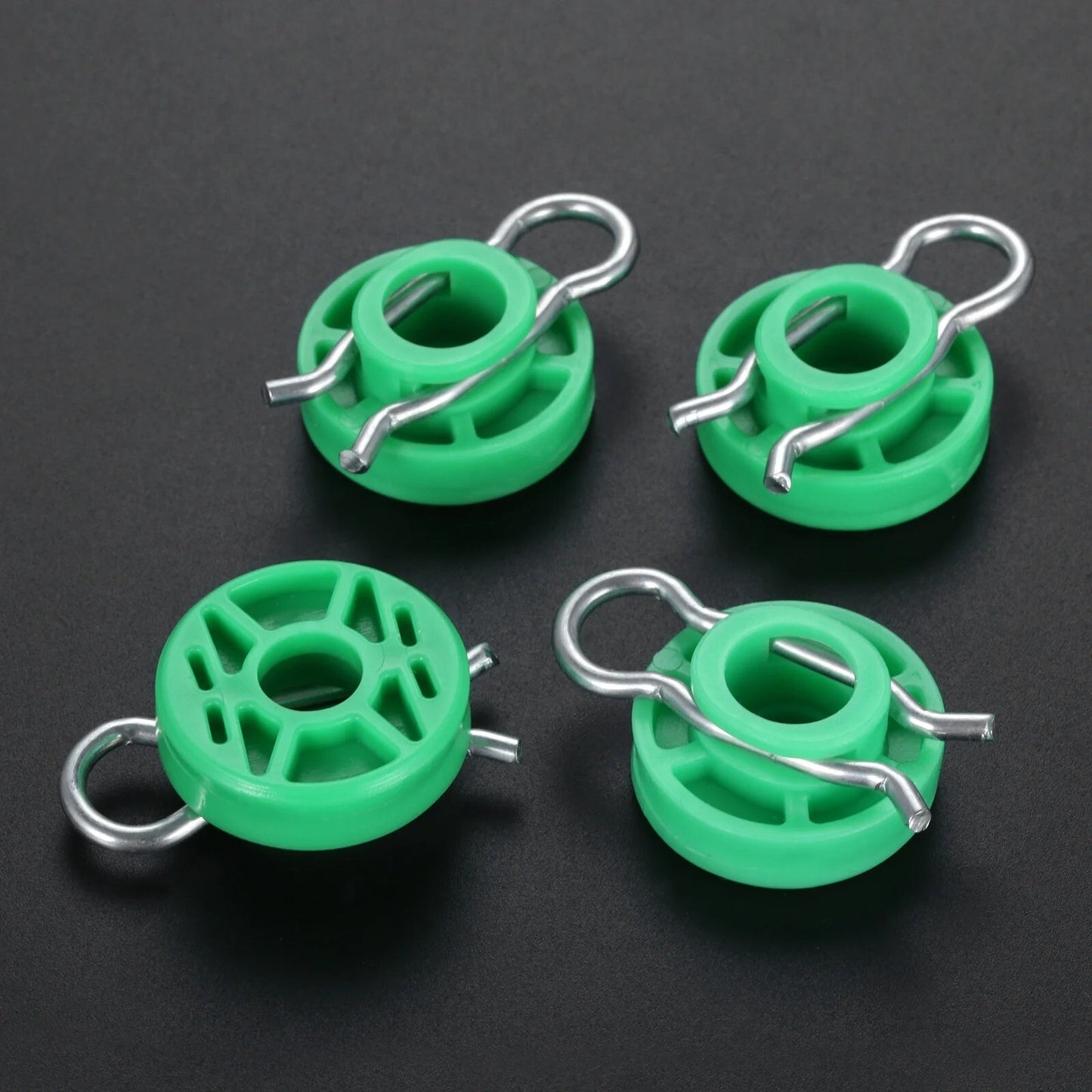 4x 4493433 Front Power Window Regulator Guide Roller Clip for Saab 900 9-5 9-3