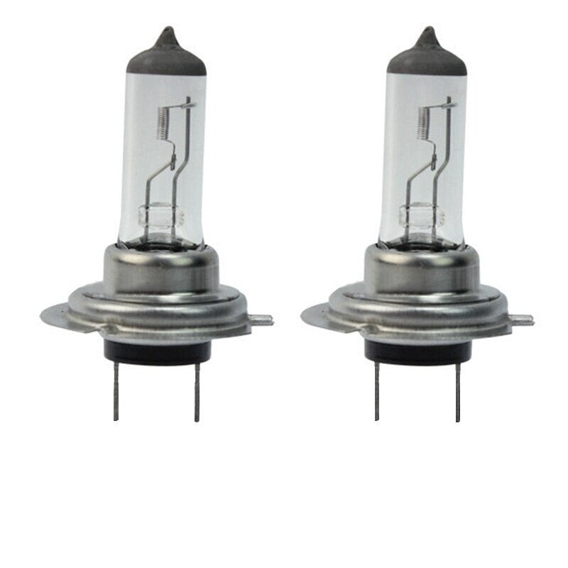 2x H7 Headlight Bulbs 55W 4300K 12V Xenon Bright Yellow Car Bulbs