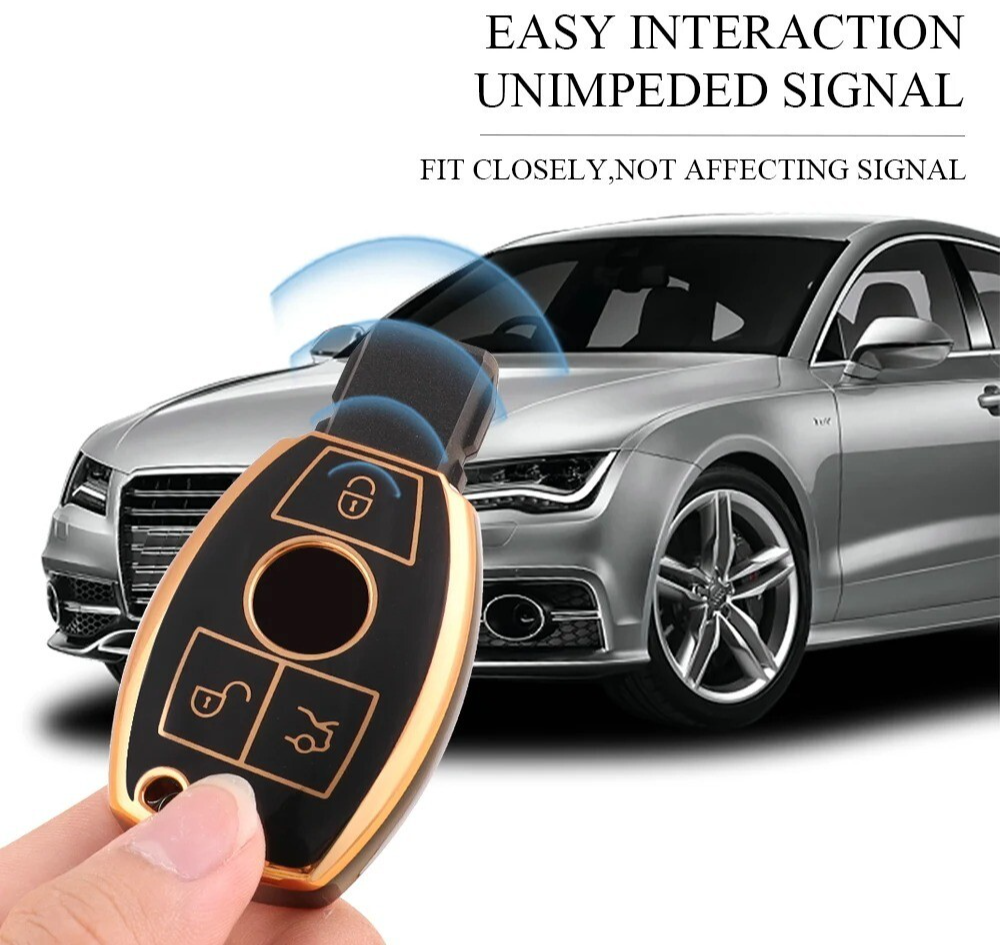 Car Smart Key Case Cover fits Mercedes Benz A C E S Class GLS GLA GLK GLC CLS