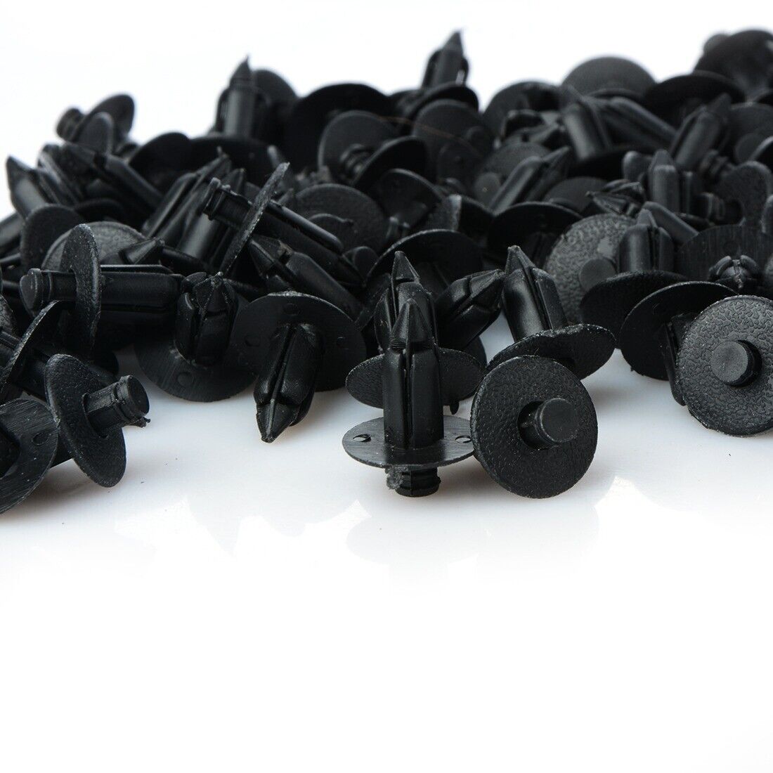 10x 8mm Hole Bike Fasteners Plastic Rivet Fairing Trim Clips Honda Yamaha Suzuki