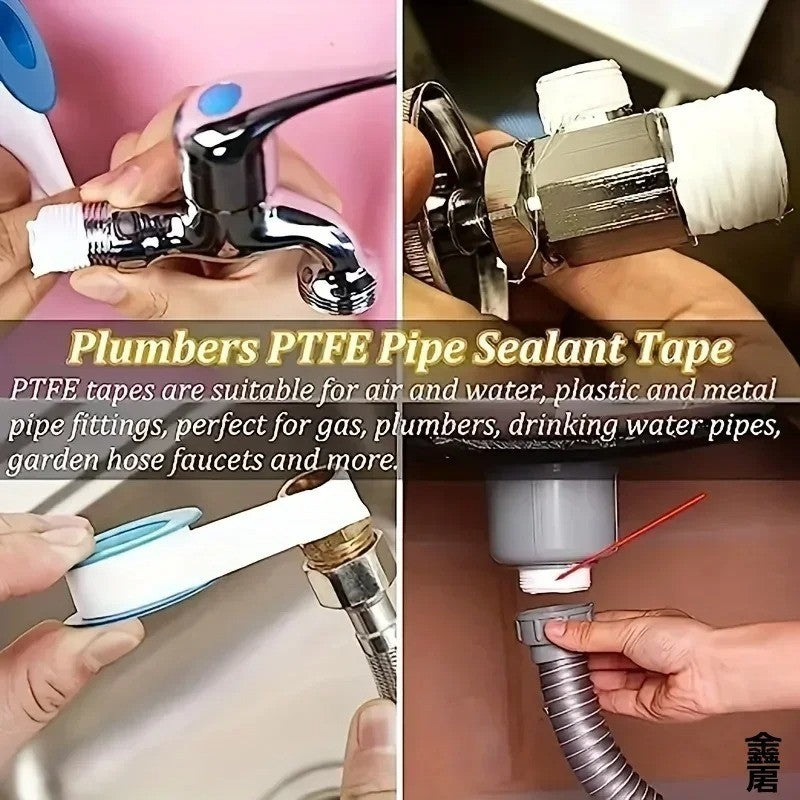 1x Seal Tape Thread Seal Waterproof Leak Tape Duct Tape Plumbing Fitting Oil-Fre