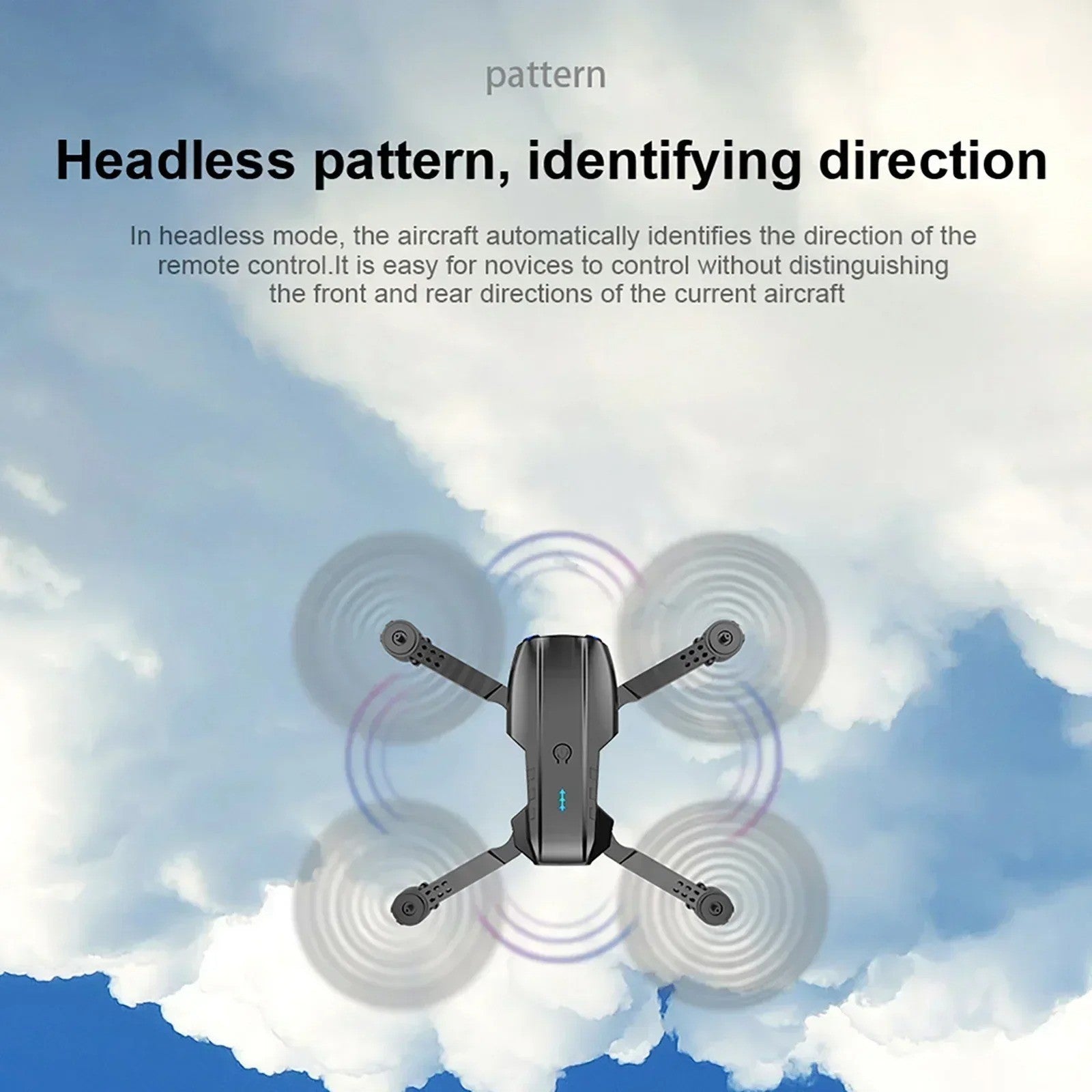 Pro HD 4K Drone with Dual Camera WiFi FPV Aerial Photography RC Quadcopter