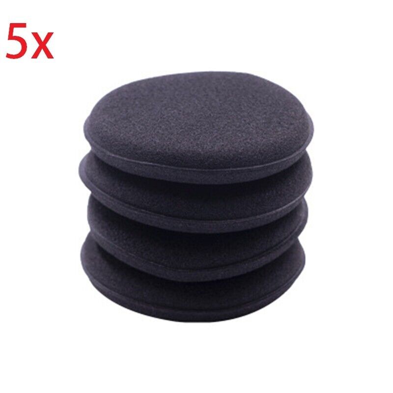 5x Car Foam Sponges Wax Cleaning Detailing Pads Car Waxing Polish 10cm