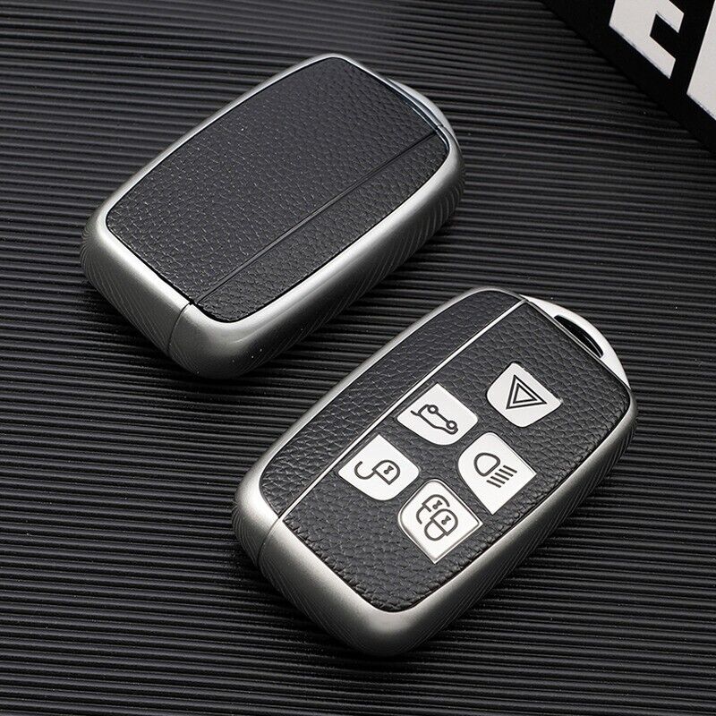 Land Rover Range Rover Jaguar TPU Leather Remote Key Fob Key Case