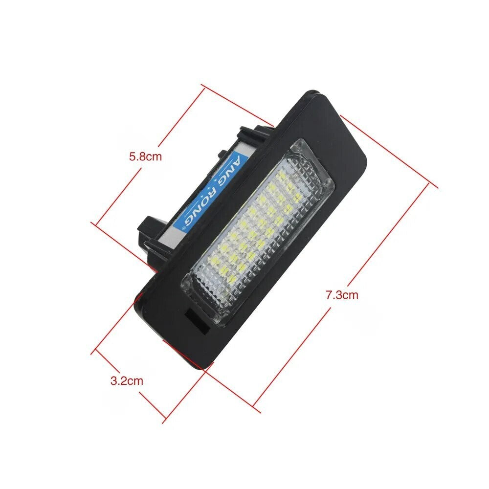 2x Canbus LED License Number Plate Light Lamp for BMW 3 5 Series E39 E60 E61 E90