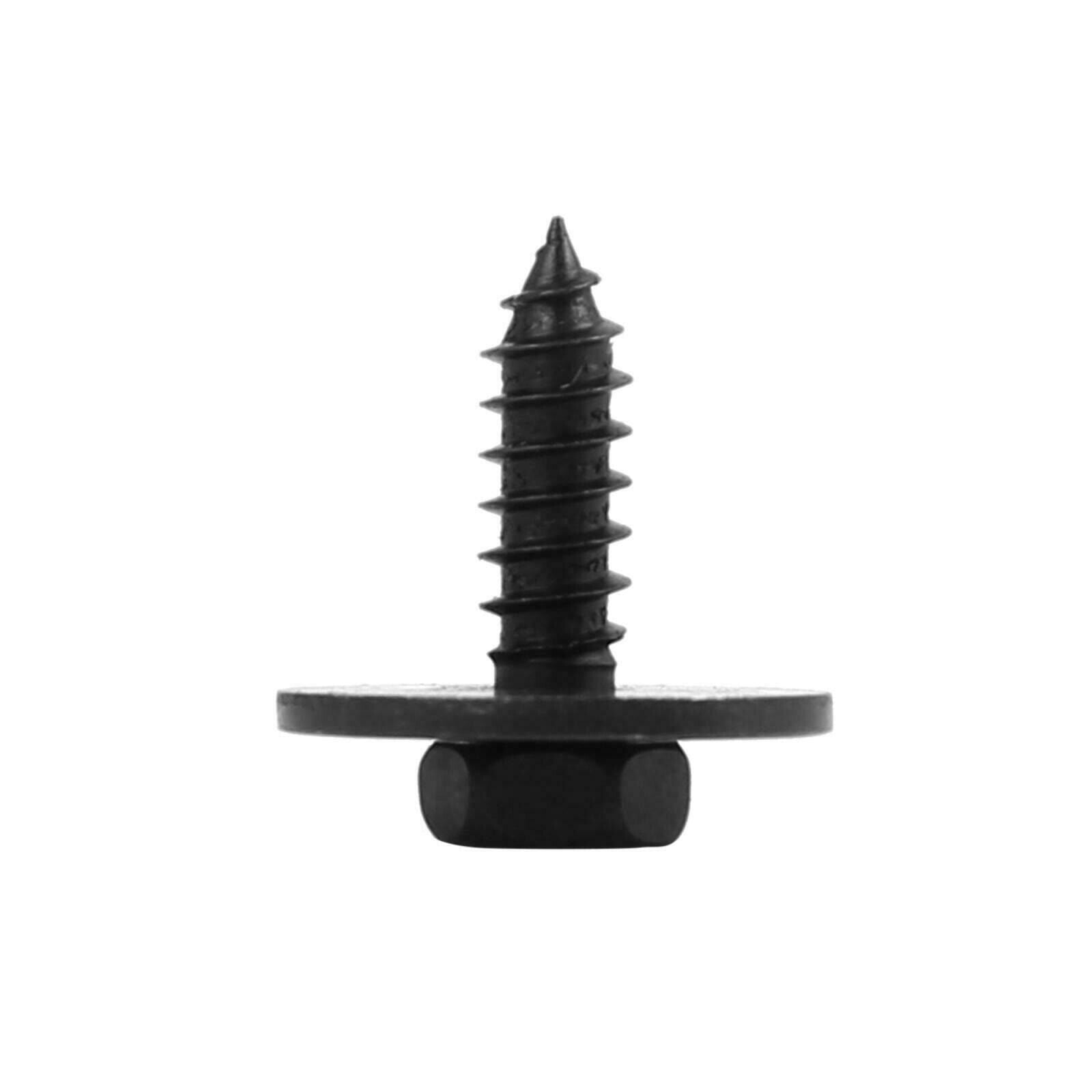 10x Hex Head Self Tapping Tapper Screws & Washers 4 x 19mm for BMW Other Cars