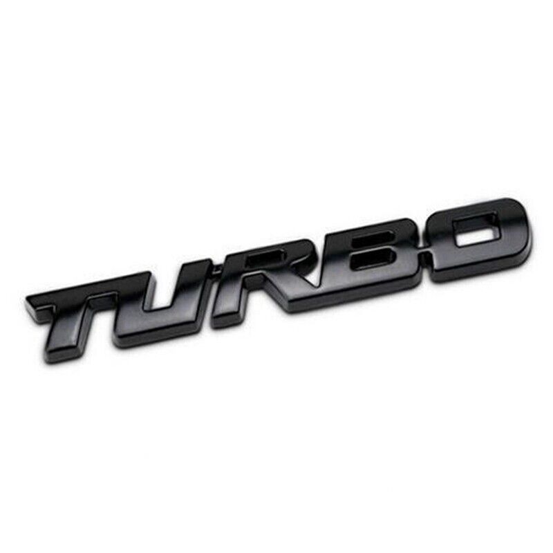 Turbo Car Sticker 3D Car Modified Limited Edition Style Emblem Car Emblem