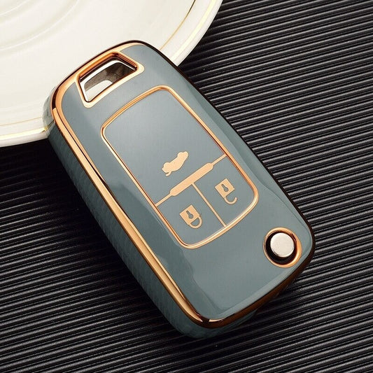 Remote Key Fob Cover for Vauxhall Opel Astra Corsa Meriva Insignia Chevrolet