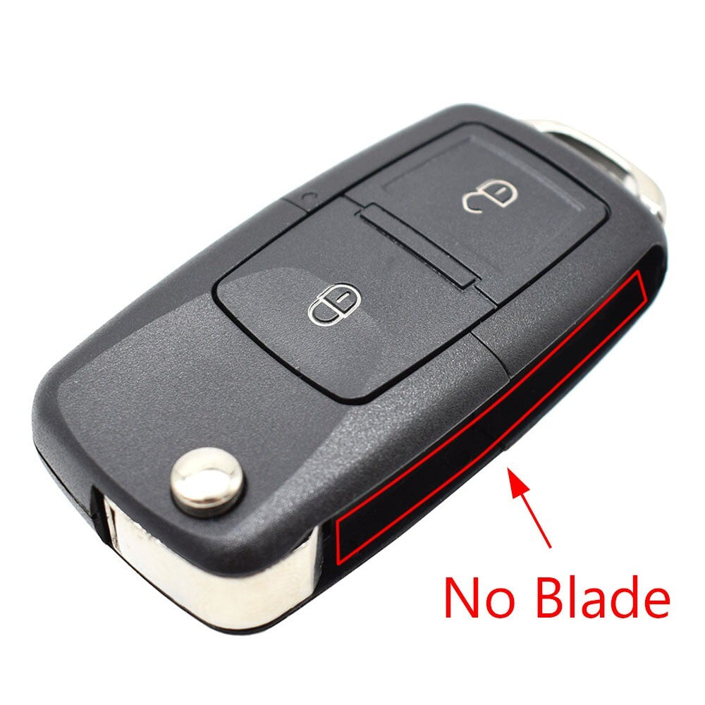 VW Golf MK4 PASSAT BORA POLO SHARAN 2 Button Remote Key Shell (No Blade) 