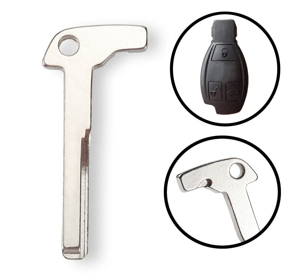 Blank Emergency Key for Mercedes Benz BGA A E S G CLK SLK ML Class W220