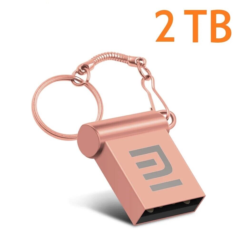 2TB Pendrive USB 3.0 Metal High Speed Flash Pen Drive Waterproof