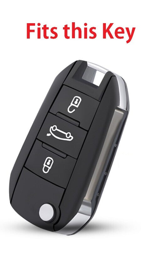 Remote Key Fob Case Cover for Peugeot Citroen 3008 208 308 508 408 2008 307 4008
