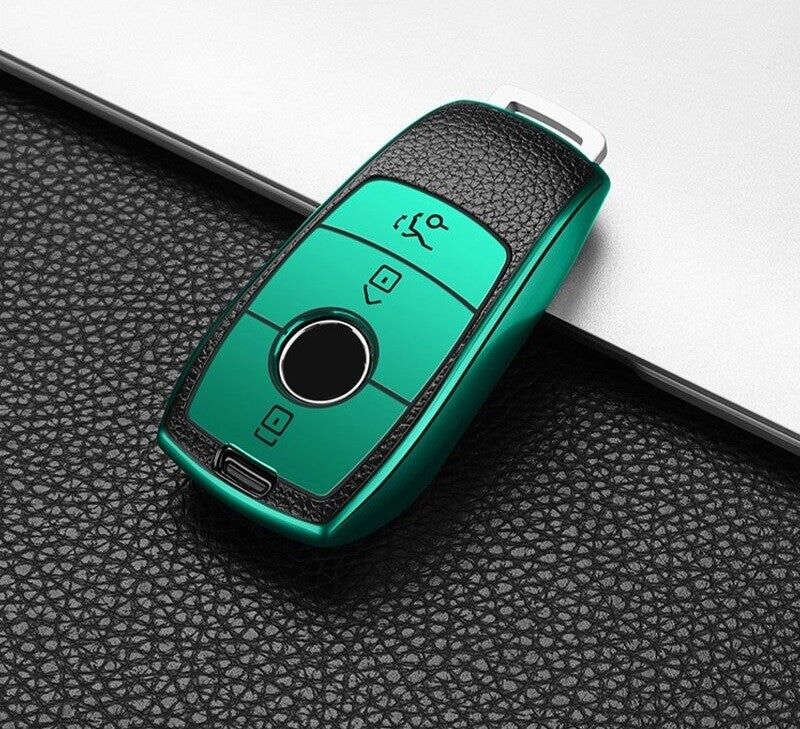 Remote Key Fob Key Case for Mercedes Benz A C E S G GLS CLA Class W213 W177 W205