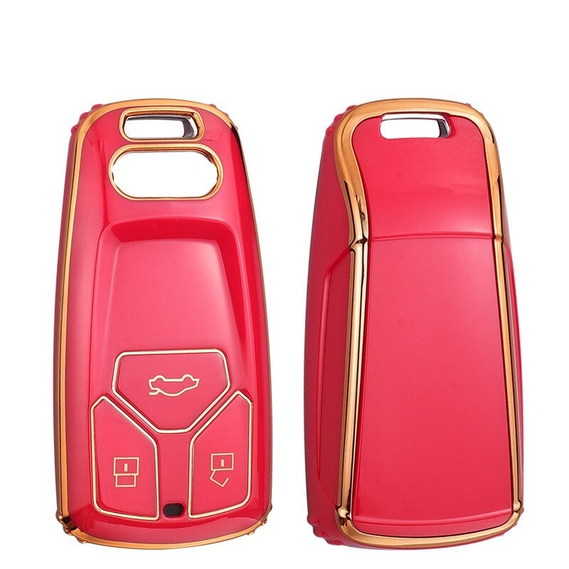Key Cover Case fits Audi A4 B9 A5 A6 8S 8W Q5 Q7 4M S4 S5 S7 TT TTS RS