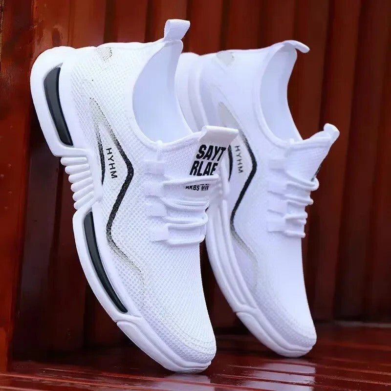 Men's shoes, new summer breathable mesh casual shoes, odor resistant soft sole