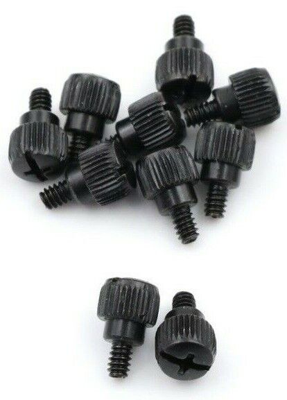 4x PC Computer Case Hand Tightening Thumb Screws 6-32