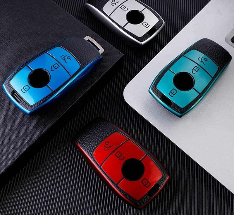 Remote Key Fob Key Case for Mercedes Benz A C E S G GLS CLA Class W213 W177 W205