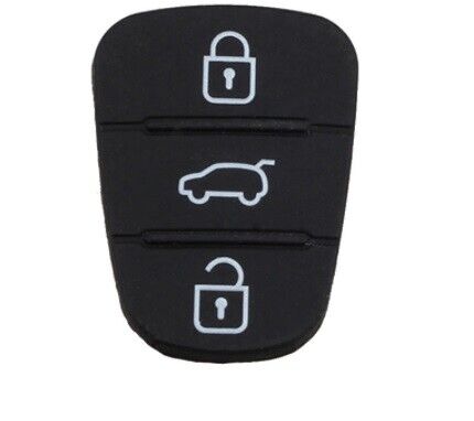 3 BUTTON HYUNDAI KEY FOB RUBBER PAD INSERT REPAIR FOR i10 i20 i30 ix35 REMOTE