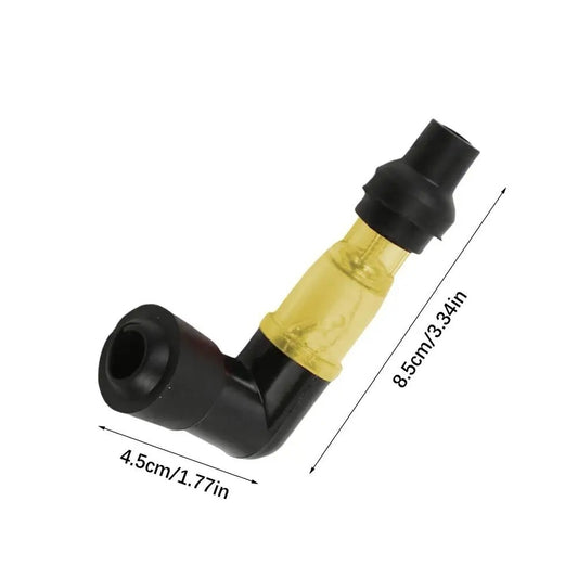 1x Motorcycle Ignition Spark Plug Cap Universal Flash Spark Plug High Pressure